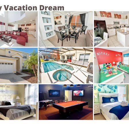Disney Dream With Hot Tub, Pool, Xbox, Games Room, Lakeview, 10 Min To Disney, Clubhouse 基西米 外观 照片